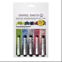 Набор стиков акварельных "Daniel Smith Aquatic Granulating Power Set", 5 цветов