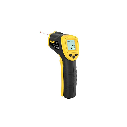 Термометр инфракрасный Deli YS EDL333380, -30-380℃, LCD дисплей, желтый, черный
