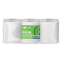 Бумага туалетная  Focus Eco, 450 метров, 1 слой, 100% целлюлоза