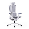 Кресло для руководителя SitZone E-303-001A-P1-WH сетка, серый - 4