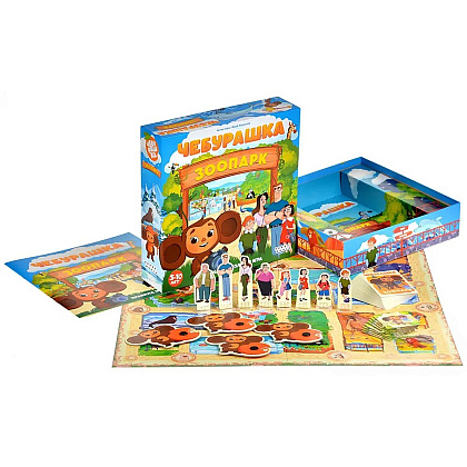 Игра настольная "Чебурашка: Зоопарк" - 3