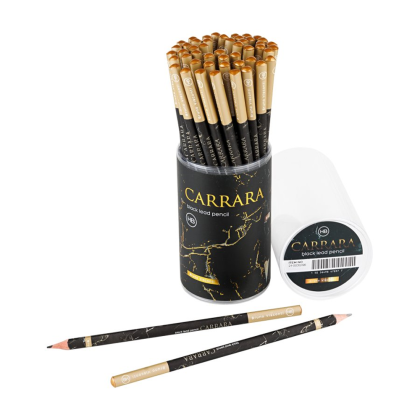 Карандаш простой "Carrara Black", HB - 3