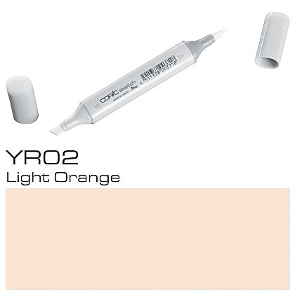 Маркер перманентный "Copic Sketch", YR02 светлый оранжевый