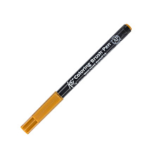 Маркер акварельный "Koi Color Brush", темно-коричневый