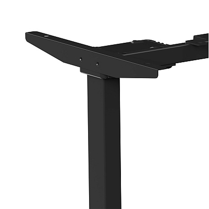 Стол с электроприводом WellDesk Prime 1300x675х18 черный/дуб канзас коричневый (9191461+9072451) - 7
