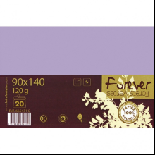 Конверт "Forever", 90x140 мм, 120г/м, сиреневый