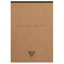 Блокнот "Flying Spirit", А6, 70 листов, линейка, крафт