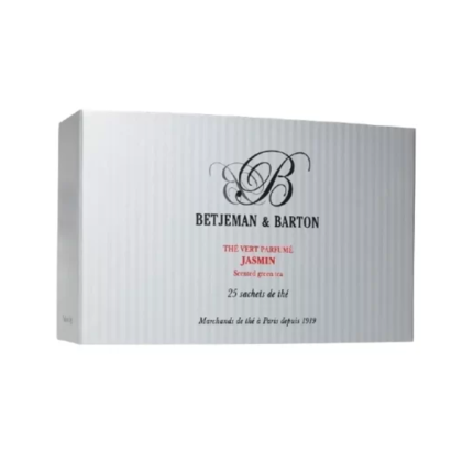 Чай "Betjeman Barton", 25 пакетиков х2 г, зеленый, The Jasmin