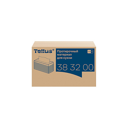 Протирочный материал нетканый Tellus, для кухни, 1 слой, 75 листов, WM4 - 3