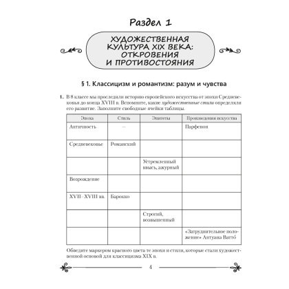Искусство. 9 класс. Рабочая тетрадь, Колбышева С. И., Аверсэв - 3