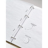 Тетрадь на кольцах Be Smart "Notes", A4, клетка, розовый - 4