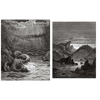 Книга на английском языке "The Fantastic Gustave Dore", Alix Pare - 12