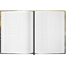 Блокнот "Gold Collection", А5, 96 листов, черный 