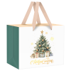 Коробка-пакет подарочная "Christmas mood", 27х20х13 см, ламинированная - 2