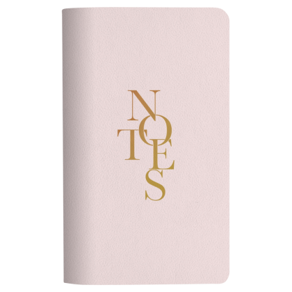 Блокнот "Notes", А5, 48 листов, линейка, розовый