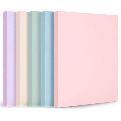 Папка с файлами "Deli Pastel", 80 карманов, ассорти