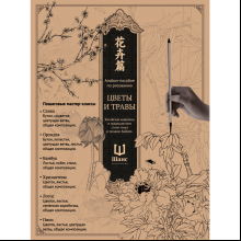Книга "Альбом-пособие по рисованию. Цветы и травы"