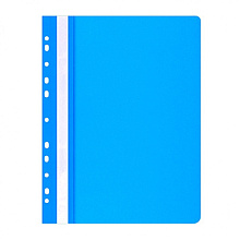 Папка-скоросшиватель с перфорацией "Office Product", А4, синий