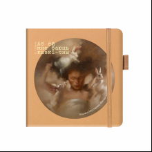 Скетчбук  «Вечеринка»,  Эльмира Мухтарова, 12х12 см, 140 г/м2, 80 листов, капучино
