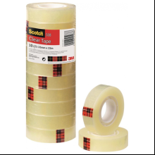 Клейкая лента прозрачная  "3М Scotch", 15x33 мм/м