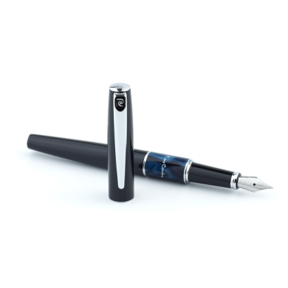 Ручка перьевая "Pierre Cardin LIBRA", F, синий, черный - 7