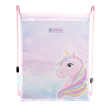 Мешок для обуви "Fairy unicorn", 44x33 см, розовый