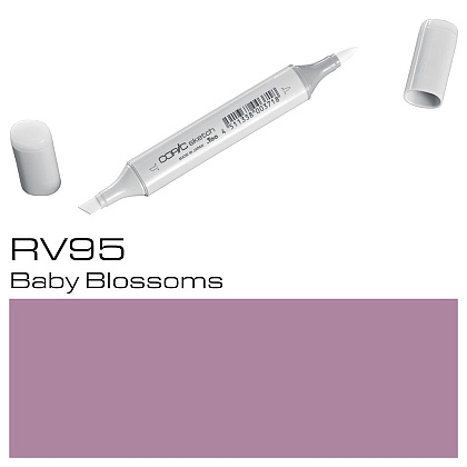 Маркер перманентный "Copic Sketch", RV-95 детские цветы