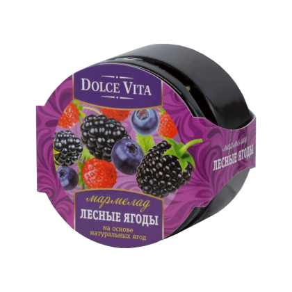 Мармелад "Dolce Vitа", 285 гр, лесные ягоды