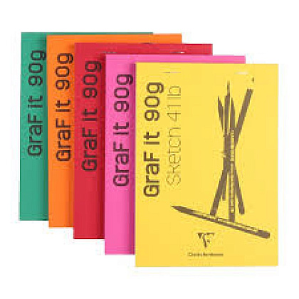 Скетчбук "Graf It", А3, 90 г/м2, 80 листов, ассорти - 4
