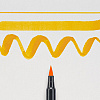Маркер акварельный "Koi Color Brush", темно-желтый - 2
