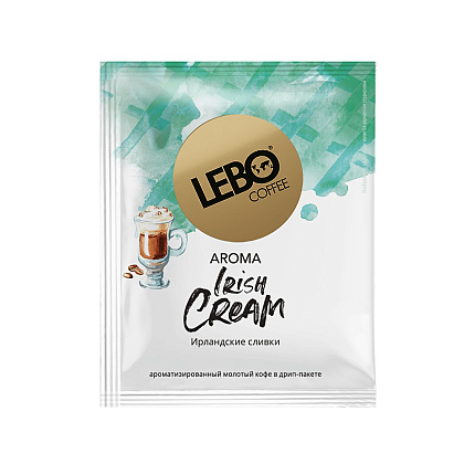 Кофе в дрип-пакетах "Lebo. Irish Cream" с ароматом ирландских сливок, 6 шт x 10.5 г - 3