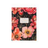 Блокнот "Flora. Pink Blossom", A6, 80 листов, клетка, черный, розовый - 2