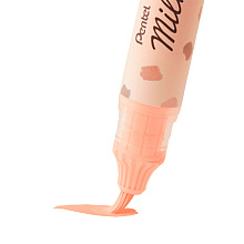 Маркер-кисть "Milky Brush", оранжевый пастельный
