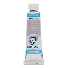 Краски акварельные "Van Gogh", 715 серо-голубой нейтральный, 10 мл