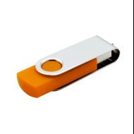 USB Flash 2.0 16 Gb VDF-008, пластик, метал, оранжевый  