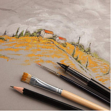 Блок-склейка "Paint'On" Gris, А4, 250 г/м2, 30 листов