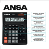 Калькулятор настольный Ansa "AN444S", 12-разрядный, черный - 3