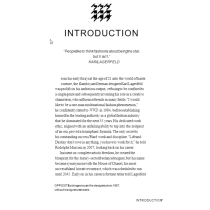 Книга на английском языке "Little Book of Chanel by Lagerfeld: The Story of the Iconic Fashion Designer", Baxter-wright E. - 6