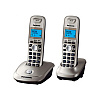 Телефонный аппарат Panasonic "KX-TG2512RU", серый металлик - 2