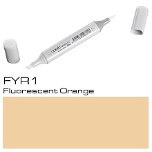 Маркер перманентный "Copic Sketch", FYR-1 флуоресцентный оранжевый
