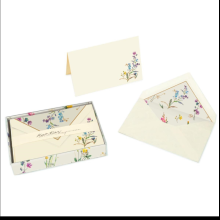 Набор бумаги почтовой Kartos "Scatola Cartoncini e Buste Wild Flowers" 