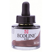 Жидкая акварель "ECOLINE", 440 темная сепия, 30 мл