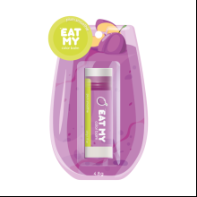 Бальзам для губ "Eat My" оттеночный, 4.8 г, аромат сливовый смузи