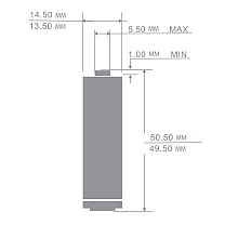 Аккумулятор Camelion NH-AA2700BP2 24/384, 1.2V, 2700 мА/ч, 2 шт.