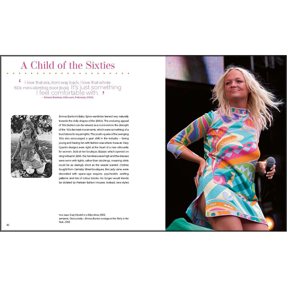 Книга на английском языке "Spice Girls and the Clothes They Wear", Newman T.  - 5