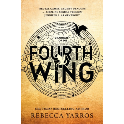 Книга на английском языке "Fourth wing", Rebecca Yarros