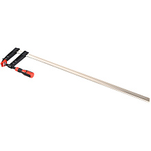 Струбцина F-образная Deli RS EDL111280Z, 120х800 мм, усиленная, черный, красный
