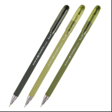 Ручка шариковая "PointWrite Verde", 0.38 мм., пластик, ассорти, синий