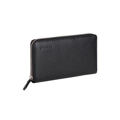 Кошелек "Classics Black", кожа, черный - 2
