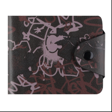 Кошелек "Graffiti", черный